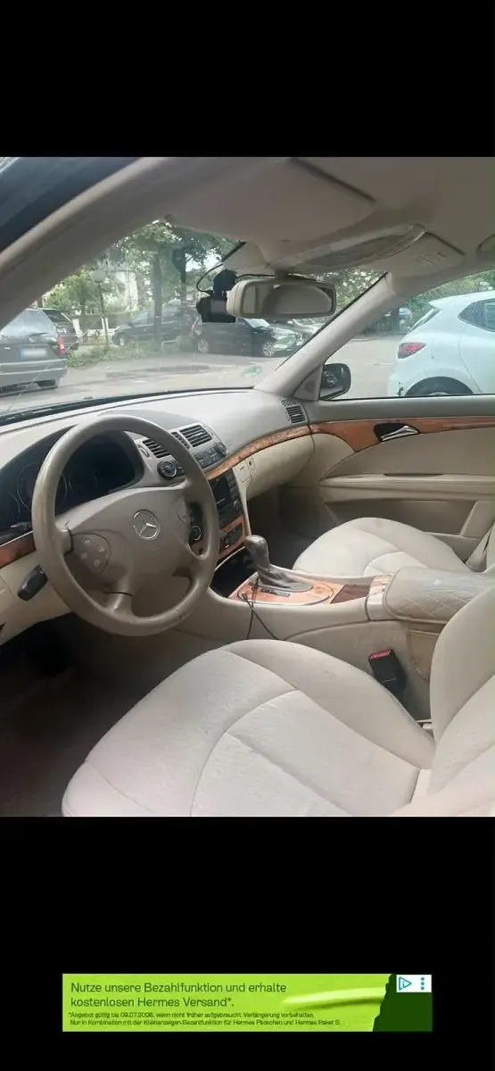 Gebraucht Mercedes E280 248 PS (182 kW) 2005 Grün Limousine