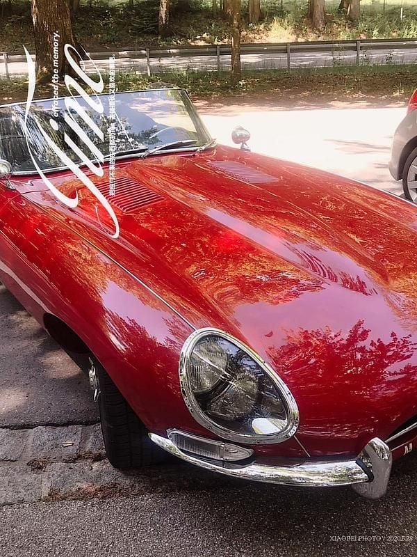 Gebraucht Jaguar E-Type 265 PS (194 kW) 1965 Rot Cabrio