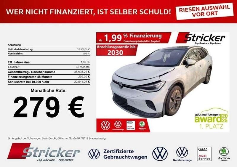 Gebraucht VW ID.4 Pure 125 kW (170 PS) 2025 Weiß SUV