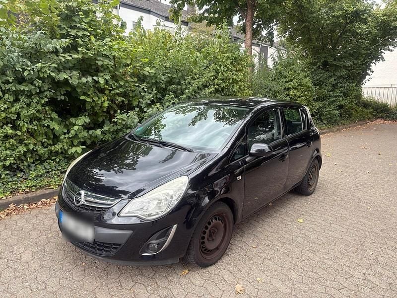 Schwarz Gebraucht 2012 Opel Corsa Kleinwagen | 2.000 € (Superpreis) - Bild 1/4