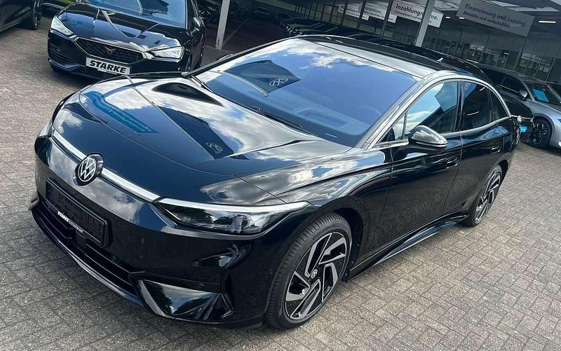 Schwarz Gebraucht 2024 VW ID.7 Pro Limousine | 47.400 € (Teuer) - Bild 1/4