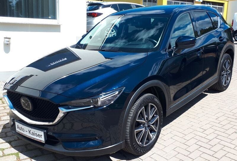 Blau Gebraucht 2018 Mazda CX-5 Sports-Line SUV | 17.400 € (Fairer Preis) - Bild 1/4