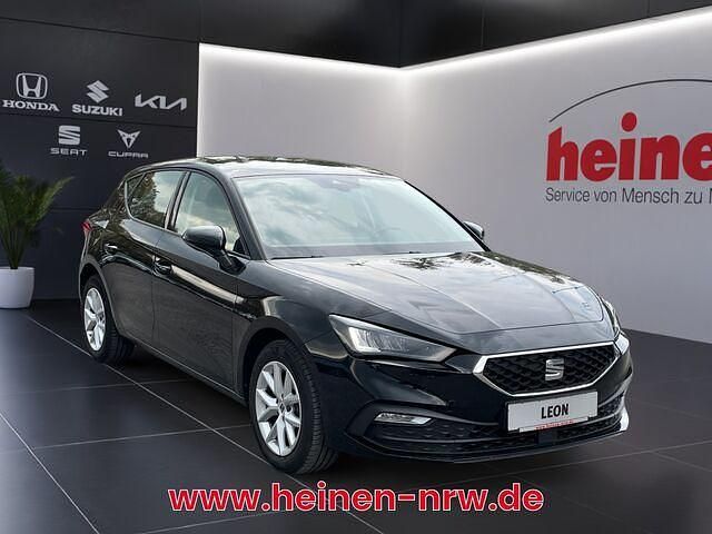 Gebraucht Seat Leon Style 110 PS (80 kW) 2021 Schwarz Limousine