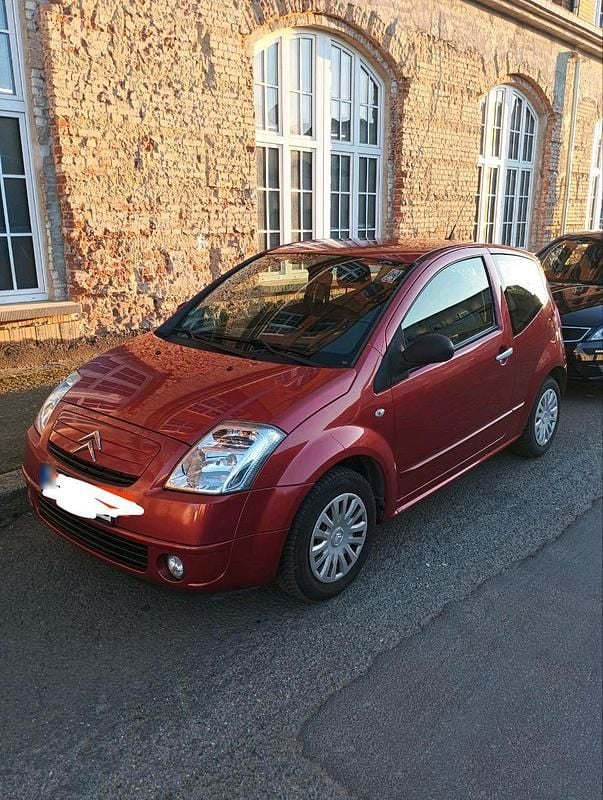 Gebraucht Citroën C2 75 PS (55 kW) 2007 Rot Kleinwagen