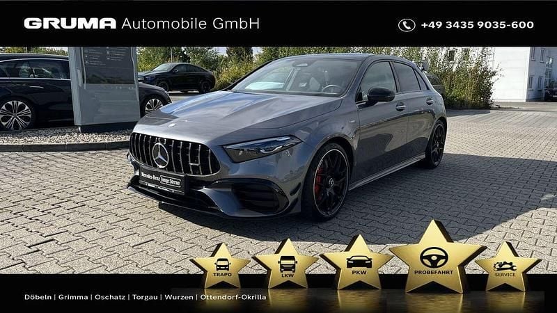 Grau Gebraucht 2024 Mercedes A45 AMG AMG Limousine | 59.730 € (Etwas zu teuer) - Bild 1/4