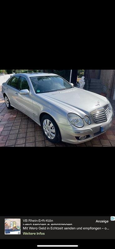 Silber Gebraucht 2007 Mercedes E280 Elegance Limousine | 5.950 € (Guter Preis) - Bild 1/4