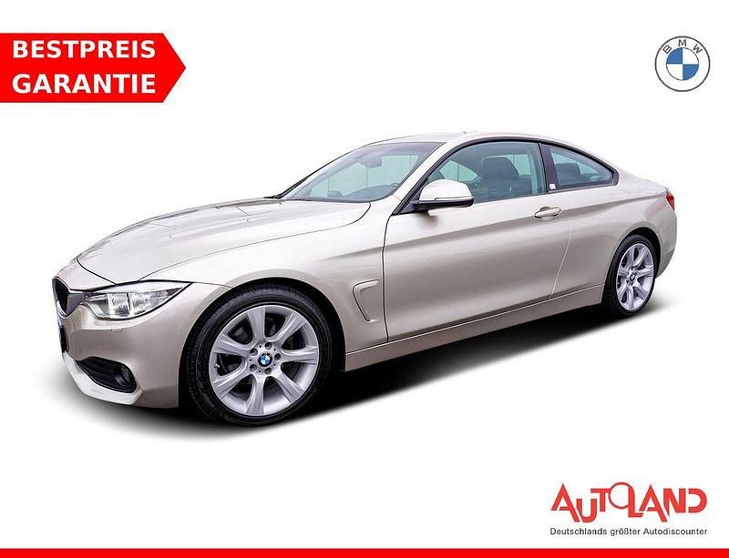 Beige Gebraucht 2016 BMW 418 Advantage Coupé | 21.950 € - Bild 1/4