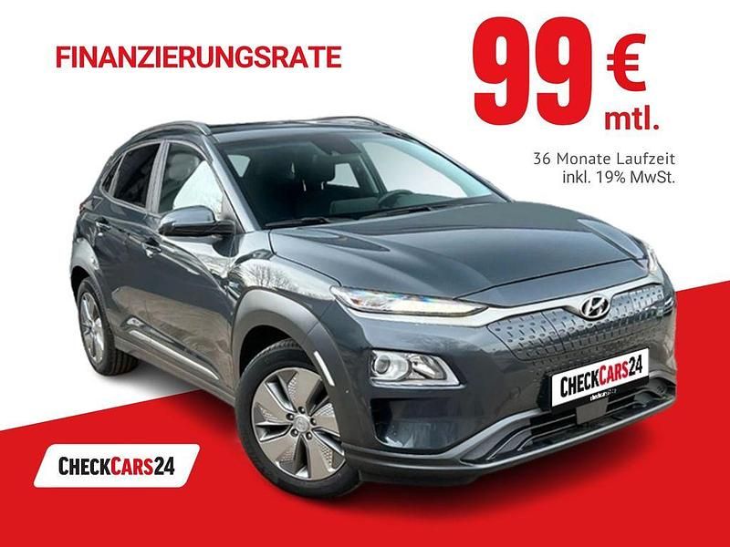 Grau Gebraucht 2021 Hyundai Kona Basis SUV | 14.490 € (Superpreis) - Bild 1/4