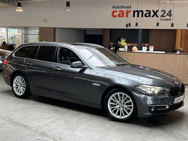 Gebraucht BMW 520 Luxury Line 190 PS (139 kW) 2017 Mineralgrau metallic Kombi