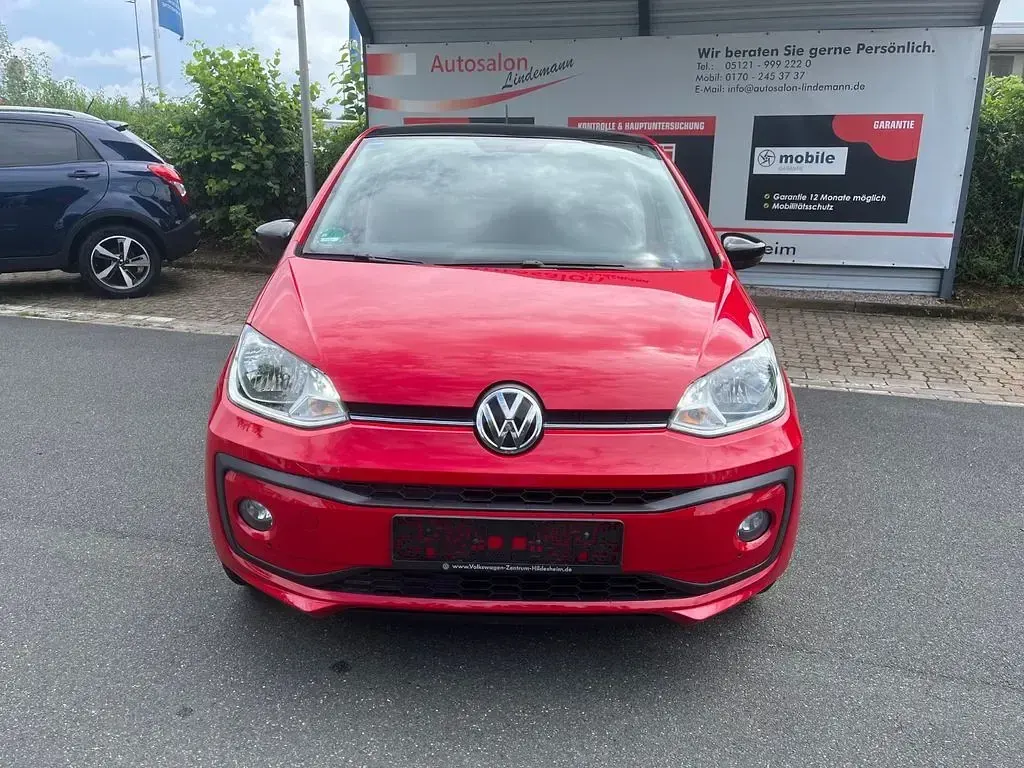 Gebraucht VW up! Sound 60 PS (44 kW) 2017 Rot Kleinwagen
