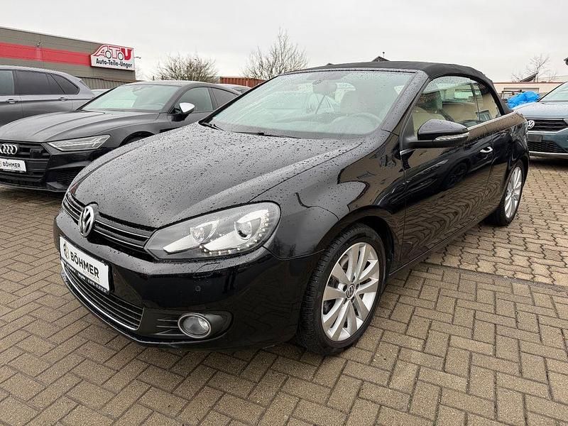 Gebraucht VW Golf Cabriolet Exclusive 160 PS (117 kW) 2012 Schwarz Cabrio