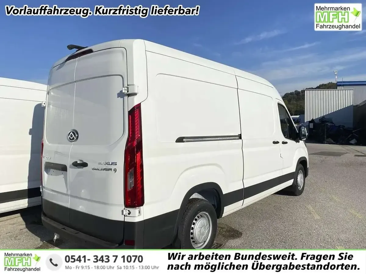 Ny Maxus V90 147 HK (108 kW) 2025 Hvid Van