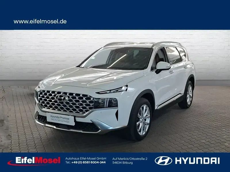 White cream / mic Gebraucht 2023 Hyundai Santa Fe Prime SUV | 43.890 € (Guter Preis) - Bild 1/1