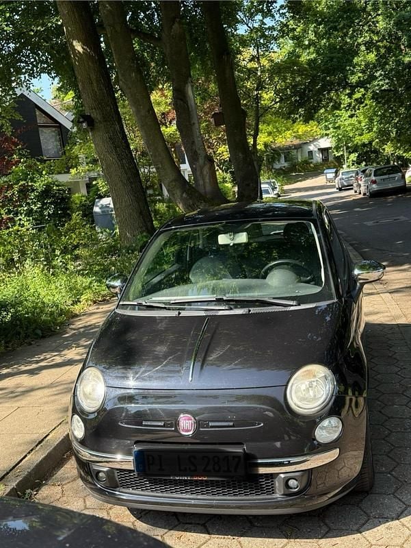 Gebraucht Fiat 500 69 PS (50 kW) 2012 Schwarz Kleinwagen