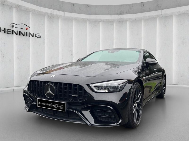 Lack obsidianschwarz Gebraucht 2021 Mercedes AMG GT 43 AMG Coupé | 84.880 € - Bild 1/4