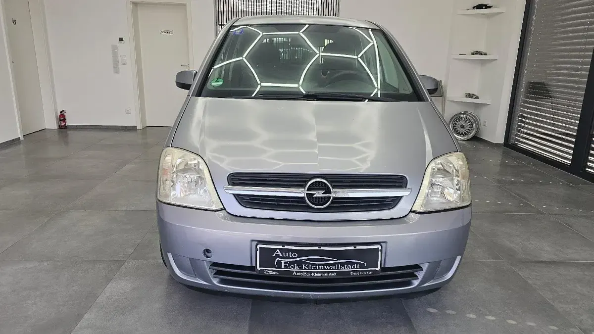 Gebraucht Opel Meriva 101 PS (74 kW) 2003 Silber Van / Kleinbus