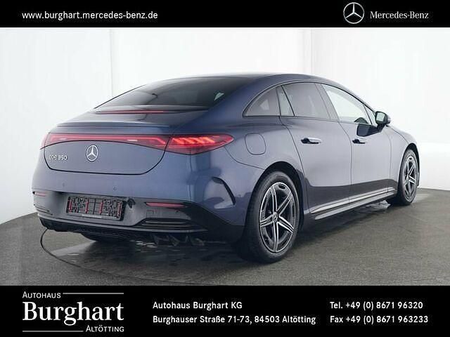 Gebraucht Mercedes EQE350 AMG line 214 kW (292 PS) 2023 Lack sodalithblau Limousine