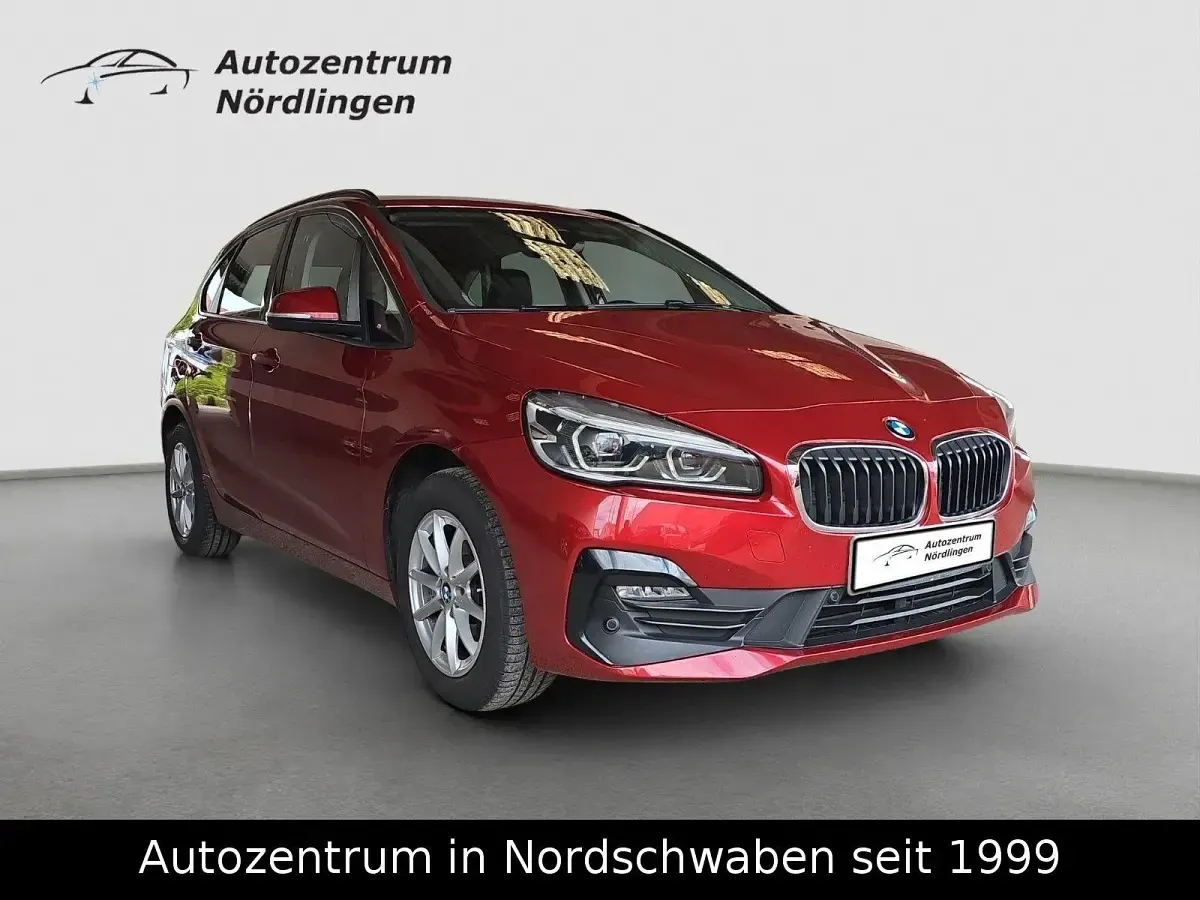 Gebraucht BMW 218 Active Tourer Advantage 140 PS (102 kW) 2018 Rot Van / Kleinbus