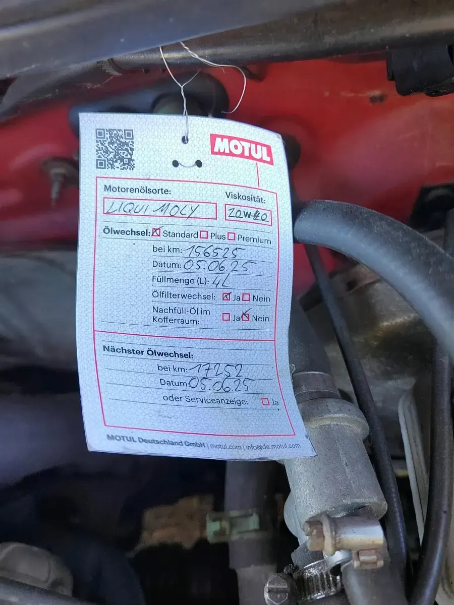 Gebraucht VW Golf II GTD 70 PS (51 kW) 1986 Rot Kleinwagen
