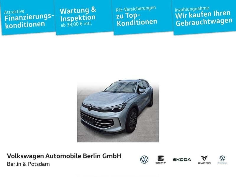 Oyster silver metallic Gebraucht 2025 VW Tiguan Elegance SUV | 40.950 € (Fairer Preis) - Bild 1/4