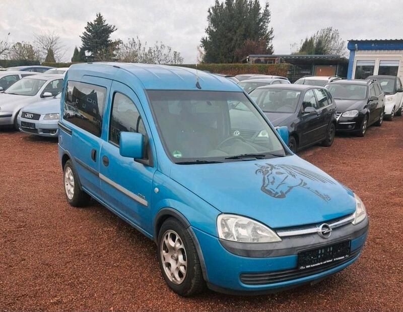 Gebraucht Opel Combo 87 PS (63 kW) 2002 Blau Van / Kleinbus