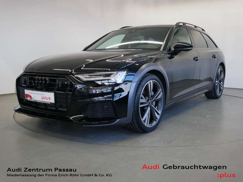 Mythosschwarz metallic Gebraucht 2024 Audi A6 Allroad Ambiente Kombi | 73.890 € - Bild 1/4