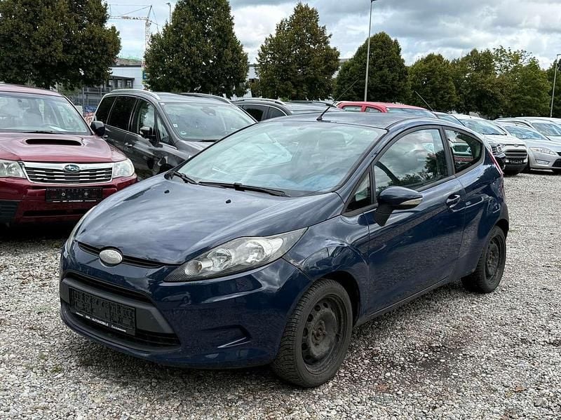 Blau Gebraucht 2009 Ford Fiesta Trend Kleinwagen | 850 € (Superpreis) - Bild 1/4