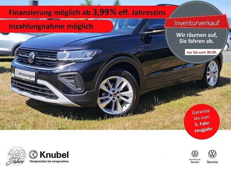 Deep black perleffekt Gebraucht 2024 VW T-Cross Goal SUV | 21.935 € (Superpreis) - Bild 1/4