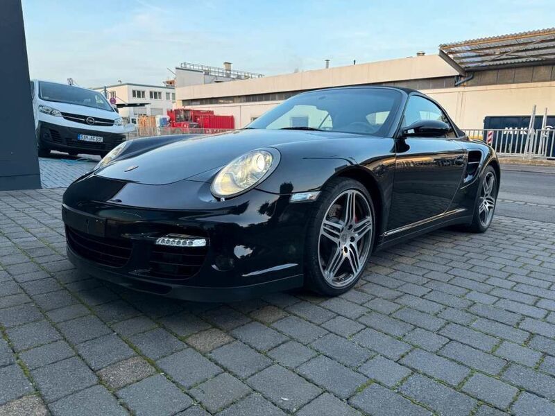 Schwarz Gebraucht 2009 Porsche 997 Turbo Cabrio | 96.911 € (Teuer) - Bild 1/4