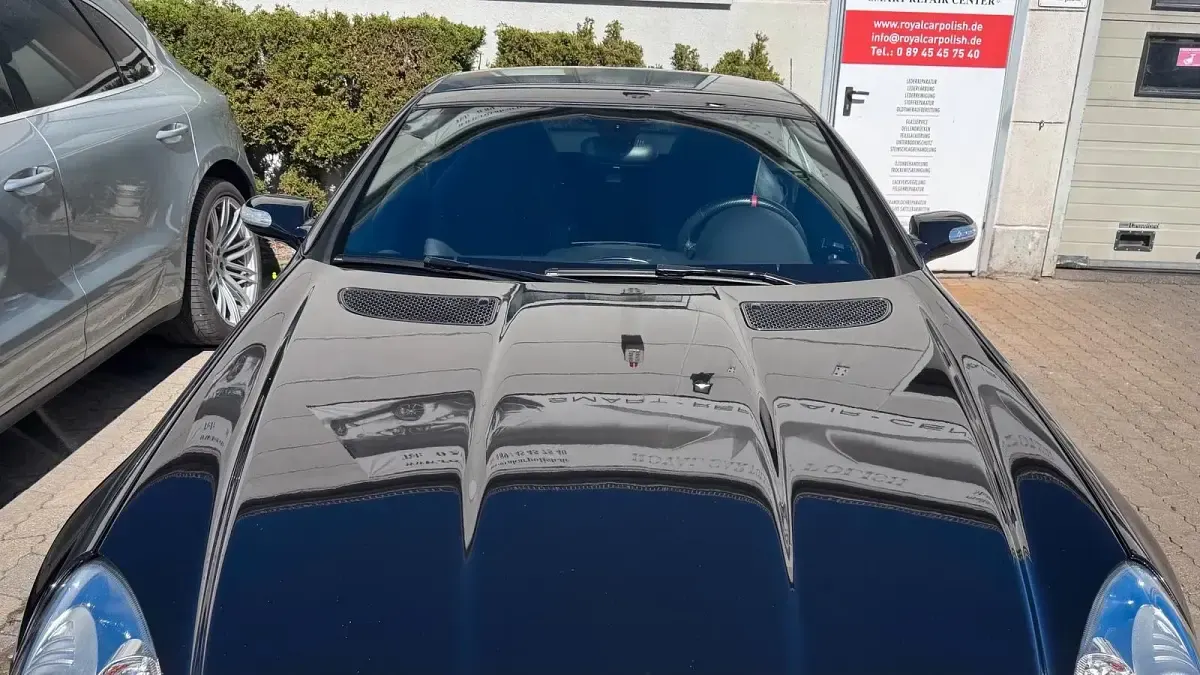 Gebraucht Mercedes SLK200 163 PS (119 kW) 2007 Schwarz Cabrio