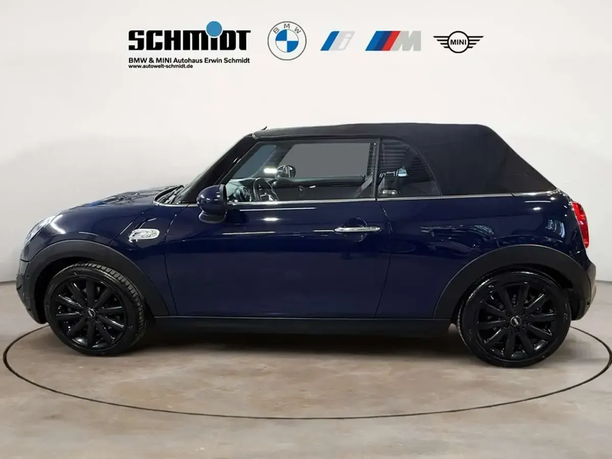 Gebraucht Mini Cooper S Cabriolet Sport 192 PS (141 kW) 2017 Lapisluxury blue Cabrio