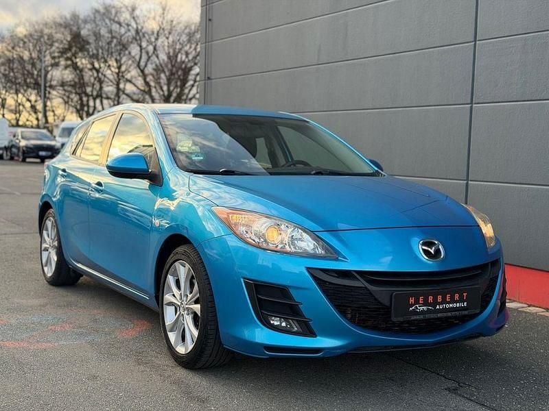 Gebraucht Mazda 3 High 105 PS (77 kW) 2009 Blau Limousine