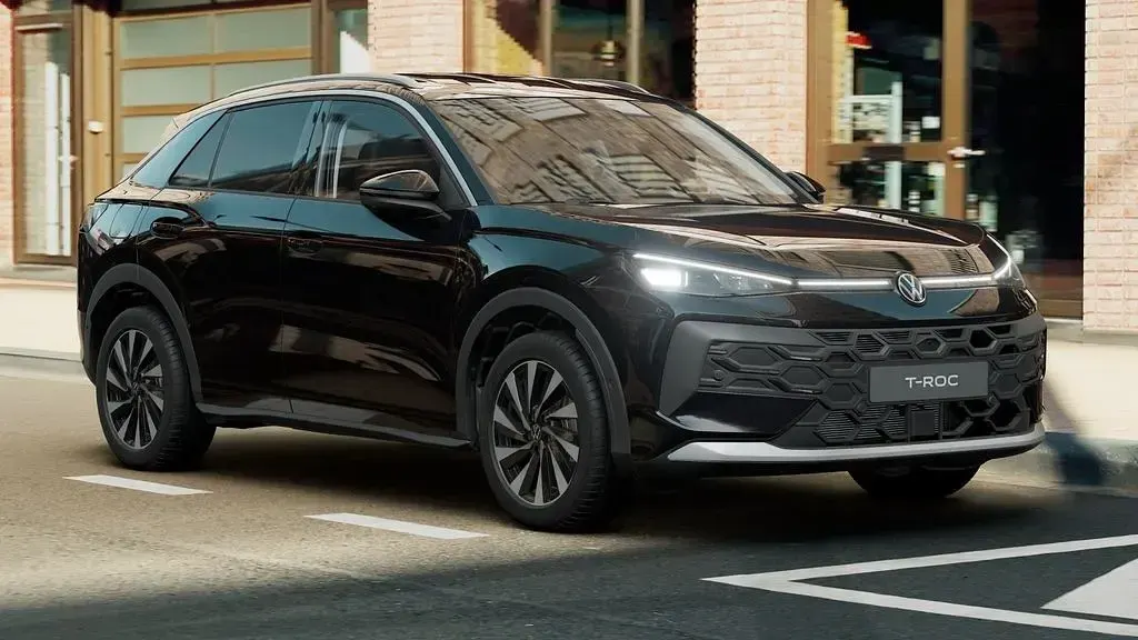 Nowe VW T-Roc Cabriolet Style 150 KM (110 kW) 2026 Czarny SUV
