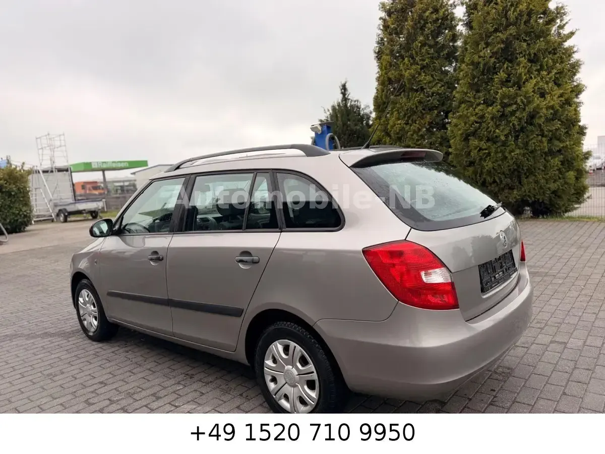 Gebraucht Skoda Fabia Cool Edition 69 PS (50 kW) 2009 Beige Kombi
