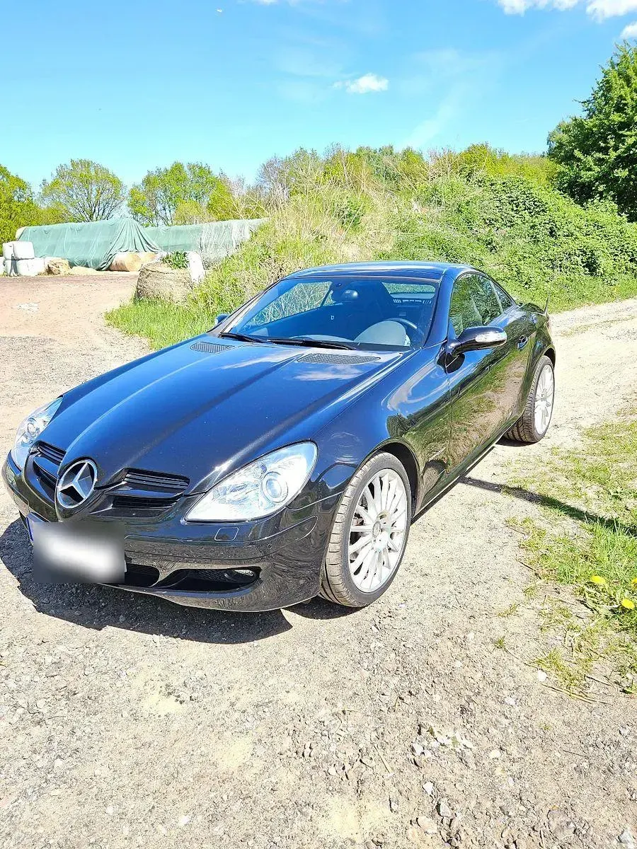 Gebraucht Mercedes SLK200 163 PS (119 kW) 2007 Schwarz Cabrio