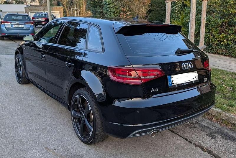 Gebraucht Audi A3 S-Line 110 PS (80 kW) 2015 Schwarz Kombi