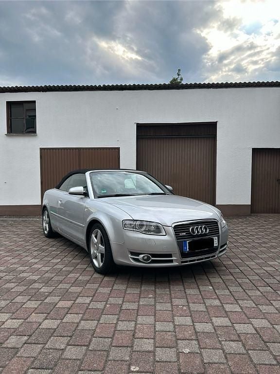 Silber Gebraucht 2007 Audi A4 Cabriolet S-Line Cabrio | 6.500 € (Guter Preis) - Bild 1/4