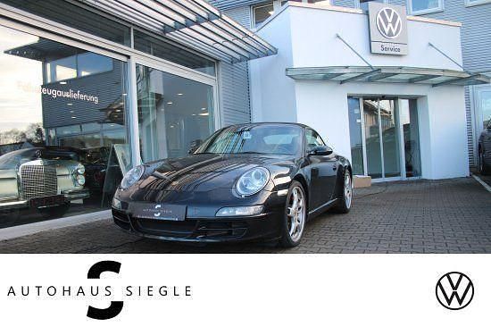 Basaltschwarz Gebraucht 2008 Porsche 911 Carrera Cabriolet Cabrio | 54.480 € (Fairer Preis) - Bild 1/4