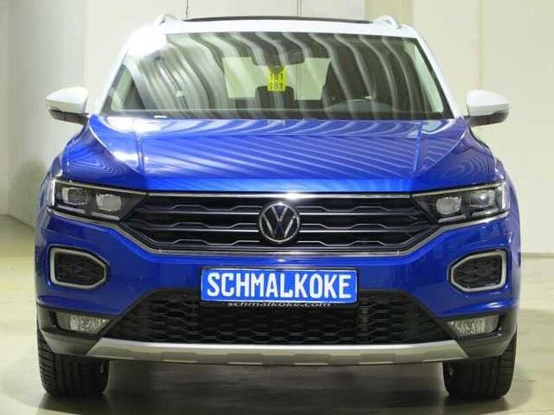 Ravenna blue (metallic) Gebraucht 2020 VW T-Roc Style SUV | 23.500 € (Guter Preis) - Bild 1/4