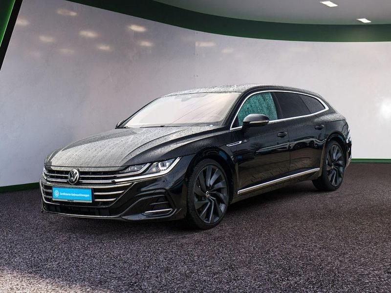 Gebraucht VW Arteon R-line 150 PS (110 kW) 2020 Schwarz / deep black Kombi