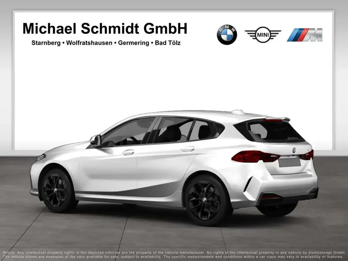 Gebraucht BMW 116 Efficient Dynamics 122 PS (89 kW) 2025 Alpinweiß uni Kleinwagen