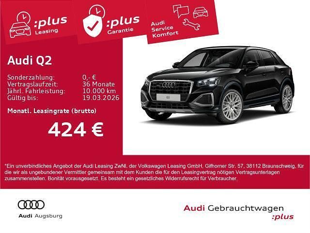 Gebraucht Audi Q2 Advanced Plus 190 PS (139 kW) 2025 Mythosschwarz metallic SUV