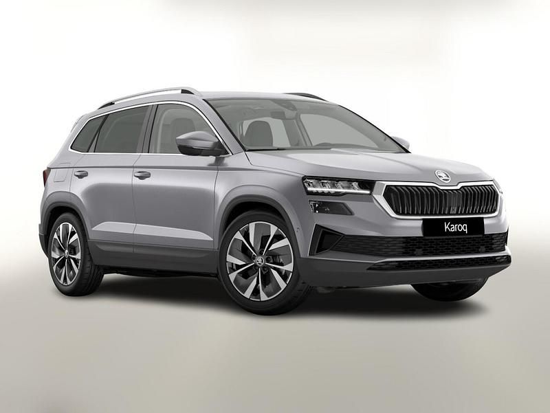 Brillantsilber metallic Neu 2025 Skoda Karoq Lounge SUV | 35.868 € (Fairer Preis) - Bild 1/4