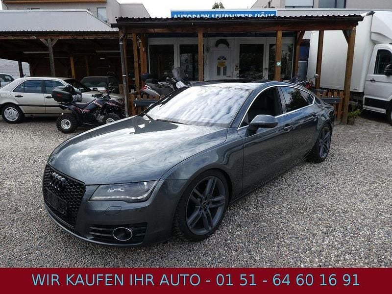 Grau Gebraucht 2011 Audi A7 Sportback Comfort Kleinwagen | 13.500 € (Guter Preis) - Bild 1/4