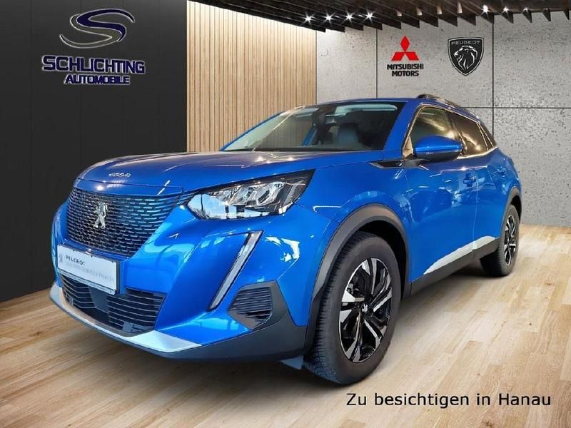 Vertigo blau (metallic) Gebraucht 2021 Peugeot e-2008 SUV | 17.490 € (Guter Preis) - Bild 1/4