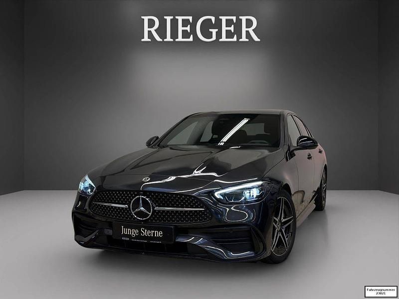 Metalliclack graphitgrau (metallic) Gebraucht 2024 Mercedes C300 AMG Limousine | 44.990 € (Fairer Preis) - Bild 1/4