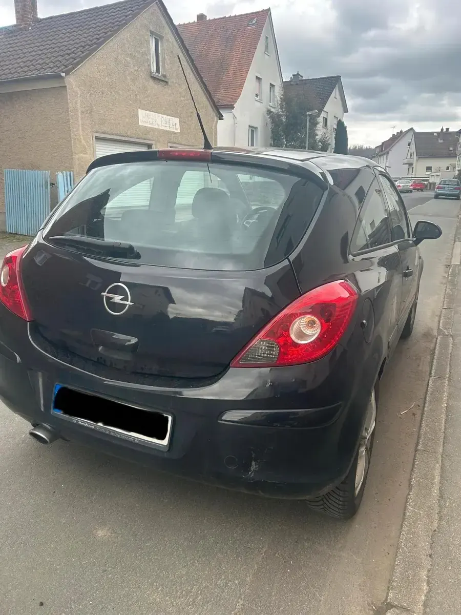 Gebraucht Opel Corsa 75 PS (55 kW) 2007 Schwarz Kleinwagen