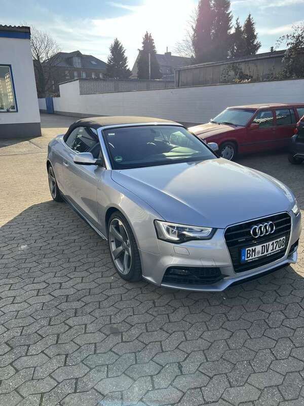 Grau Gebraucht 2016 Audi A5 Cabriolet Cabrio | 16.800 € (Fairer Preis) - Bild 1/4