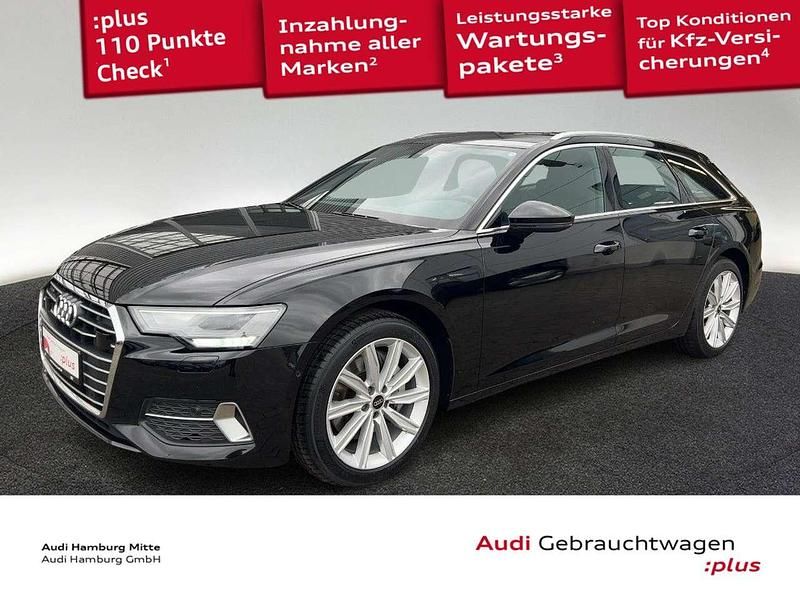 Brillantschwarz Gebraucht 2022 Audi A6 Ambiente Kombi | 36.950 € (Guter Preis) - Bild 1/3