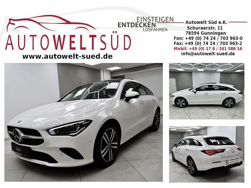 Weiß Gebraucht 2022 Mercedes CLA200 Shooting Brake Kombi | 27.499 € (Guter Preis) - Bild 1/4